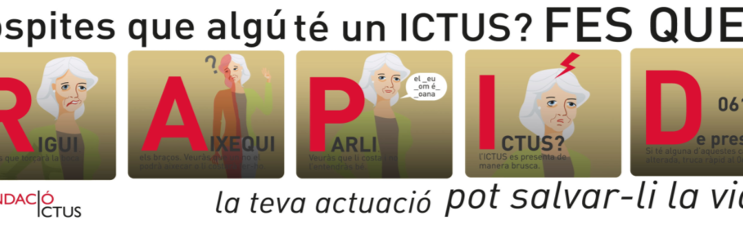 DIA MUNDIAL DE L’ICTUS 29 D’OCTUBRE